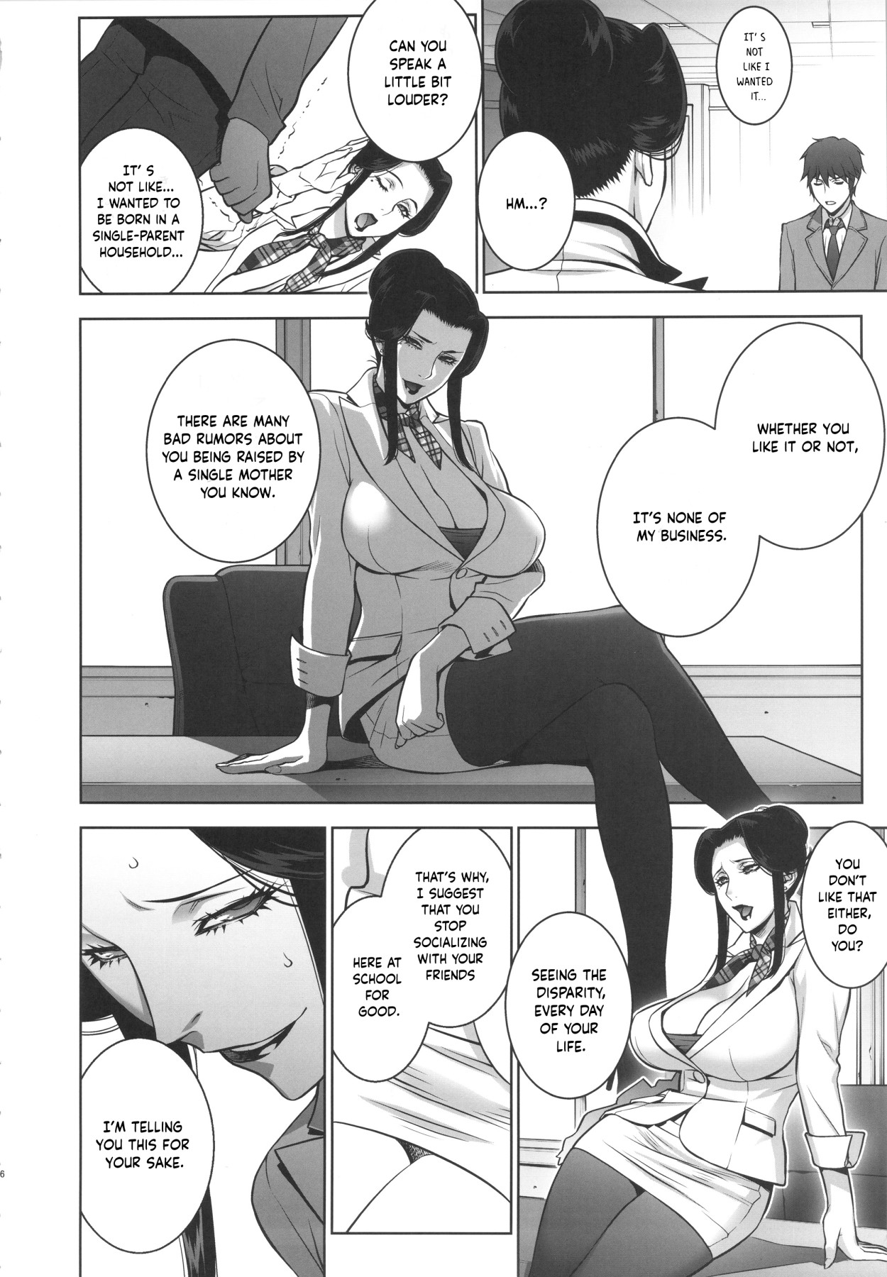 Hentai Manga Comic-The Chairwoman's Pleasure-Read-5